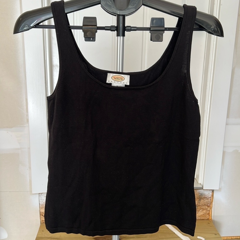 Talbots Black Tank Top